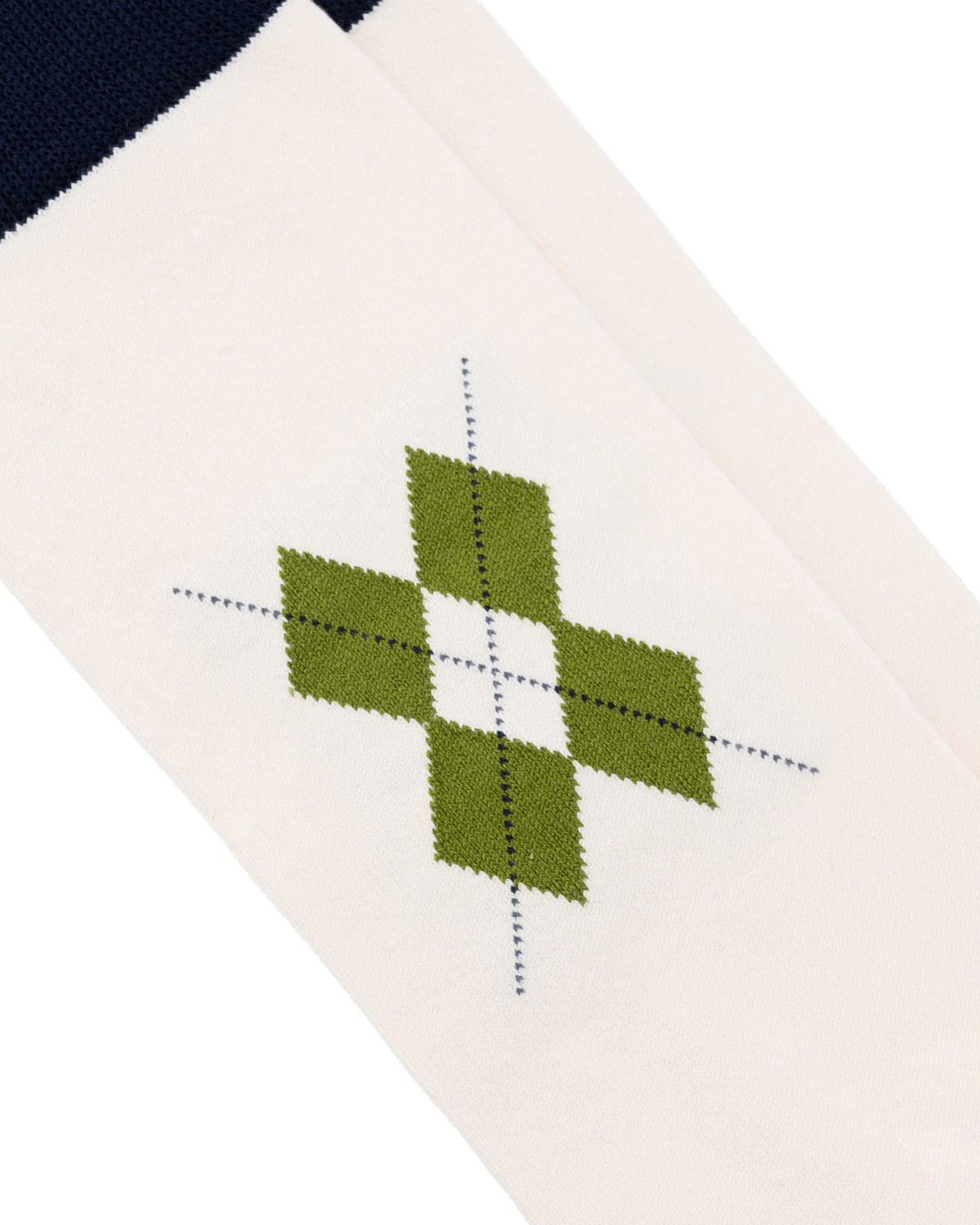 Groove Argyle – Cartoon White
